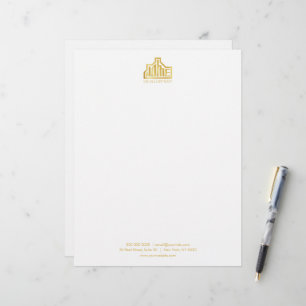 Papel Timbrado Empresarial Personalizável Profissi