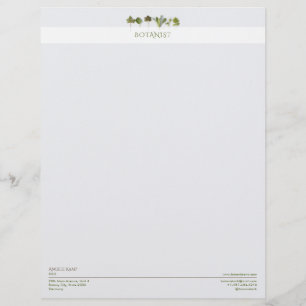 Papel Timbrado Empresas Botânicas