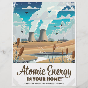 Papel Timbrado Energia Atômica Comercial