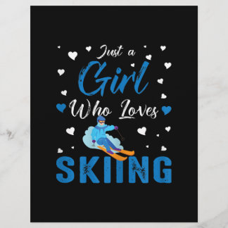 Papel Timbrado Engraçado Esqui Esportes De Inverno Dão Apenas Uma