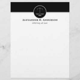 Papel Timbrado Escalas de Justiça