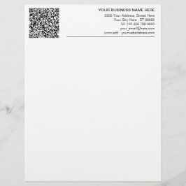 Papel Timbrado Escritório moderno Letterhead com suas informações