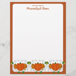 Papel Timbrado Está no outono - Sem fios