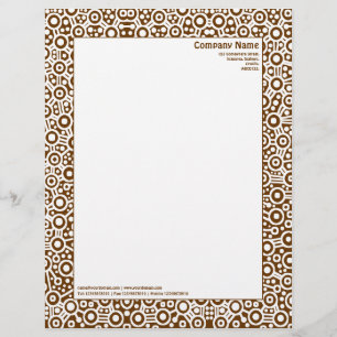 Papel Timbrado ET Circuity - Marrom Escuro (663300)