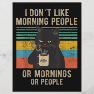 Papel Timbrado Eu Odeio Pessoas E Manhãs De Manhã E Gato De Pes
