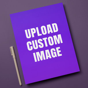 Papel Timbrado Faça o Upload de 2 Imagens Personalizadas - Adicio