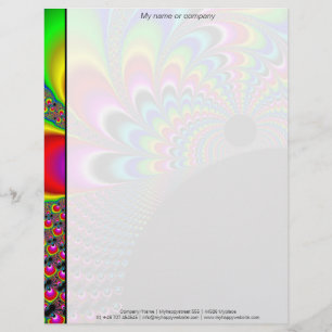 Papel Timbrado Fanyc - Mandelbrot Fractal Art