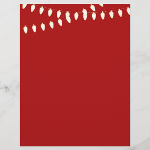 Papel Timbrado Feliz e luzes brilhantes