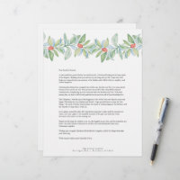 Feliz Modelo das Cartas de Natal