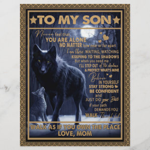 Papel Timbrado Filho do Amor  Carta ao Meu Filho Nunca Sente que 