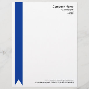Papel Timbrado Fita - Azul Naval