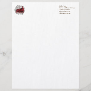 Papel Timbrado Flamenco - Cabeça Letterhead