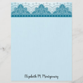Papel Timbrado Floral