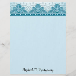 Papel Timbrado Floral