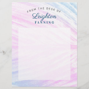 Papel Timbrado Folha Tropical Pintada