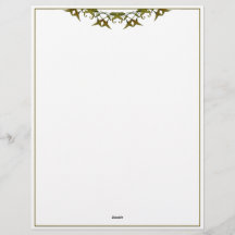 Folhas verdes elegantes