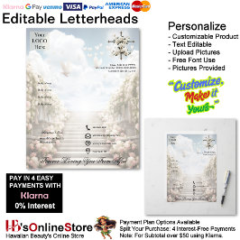 Papel Timbrado Forever Loving You From Afar | Stairway Memorial 