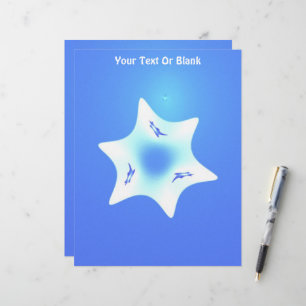 Papel Timbrado Fractal Magen Lavan