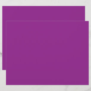 Papel Timbrado fundo roxo com borda branca