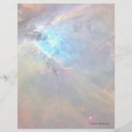 Papel Timbrado Galáxia Espacial Orion Nebula