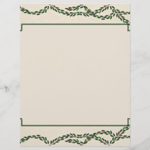 Papel Timbrado Garland Natal
