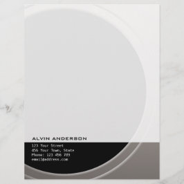 Papel Timbrado Geométrico Original Personalizável qualquer Texto 