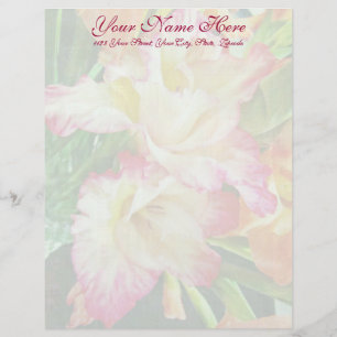 Papel Timbrado Gladiola texturizada