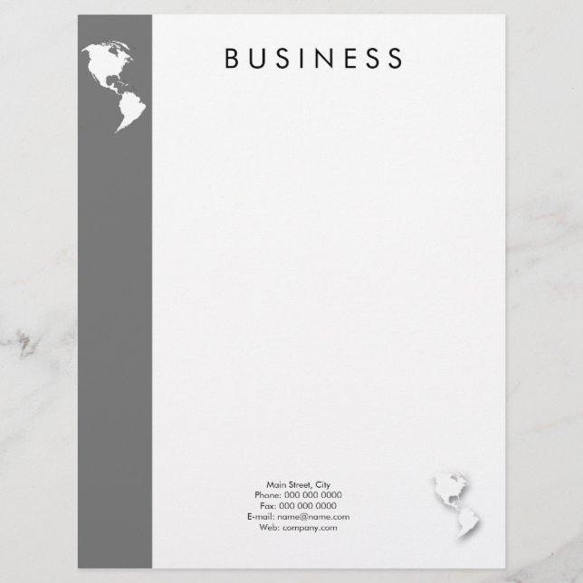 Papel Timbrado globe_business_e (Frente)