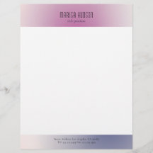 Gradiente Estético Minimalista Rosa Roxo Branco