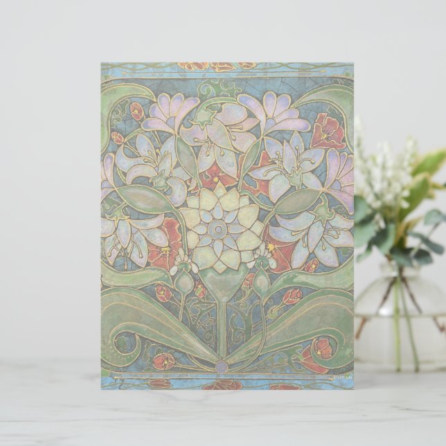 Papel Timbrado Harmonia em Flor (Em pé/Frente)