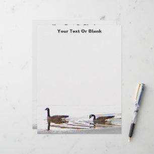 Papel Timbrado Honkers - Canadá Geese