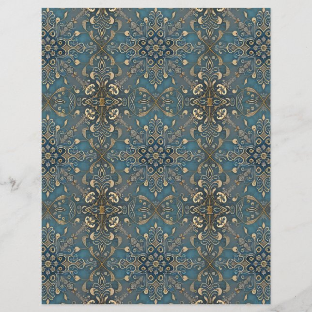 Papel Timbrado in blue (Frente)