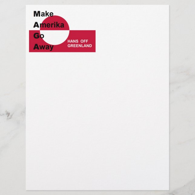 Papel Timbrado Independant Greenland (Frente)