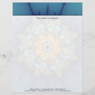 Papel Timbrado Insular - arte de Mandelbrot