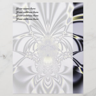 Papel Timbrado Íris Roxa