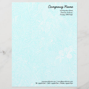 Papel Timbrado Jardim - Ciano Sutil