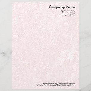 Papel Timbrado Jardim - Rosa Sutil