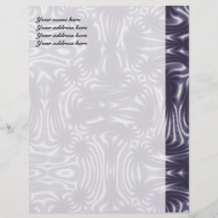 Papel Timbrado Jardim Roxo