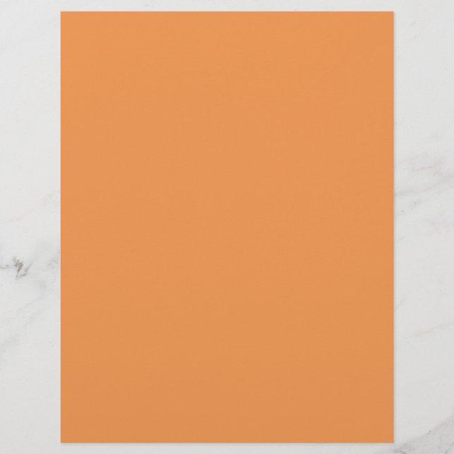 Papel Timbrado  Laranja esmaecido (cor sólida)  (Frente)