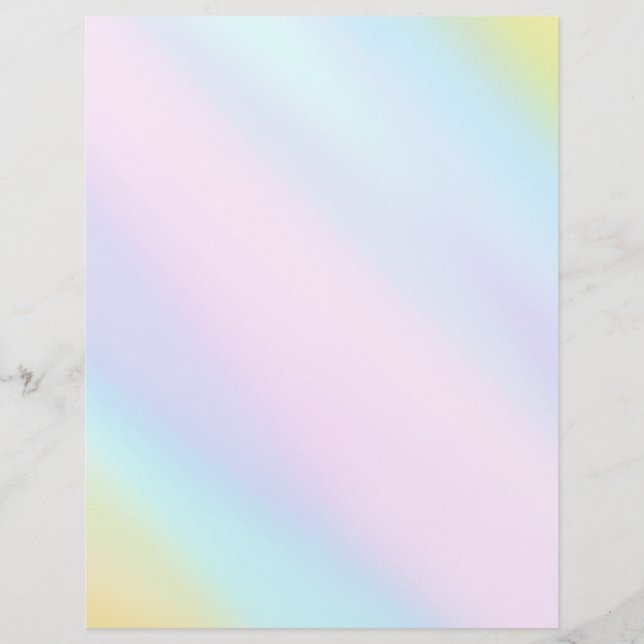 Papel Timbrado Lava Aquarela Pálida Pálida Pálida Pálida (Frente)