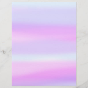 Papel Timbrado Lavagem de Cor Marinha Magenta Azul Claro