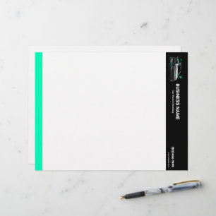 Papel Timbrado Lavagem e Detalhe de Carro Móvel Personalizado