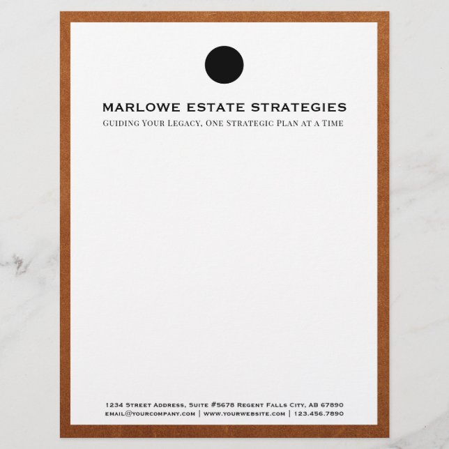 Papel Timbrado Law Office Letterhead (Frente)