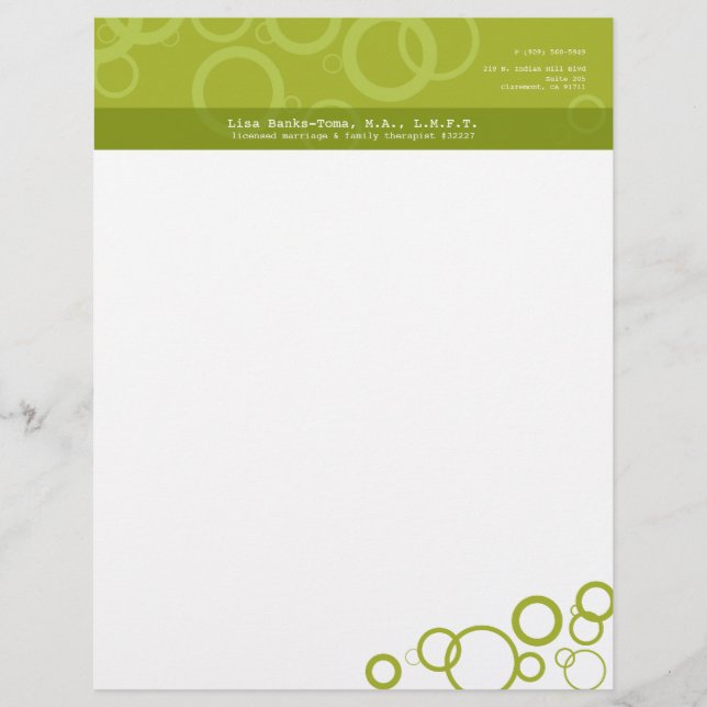 Papel Timbrado LBT Letterhead inovadora (Frente)