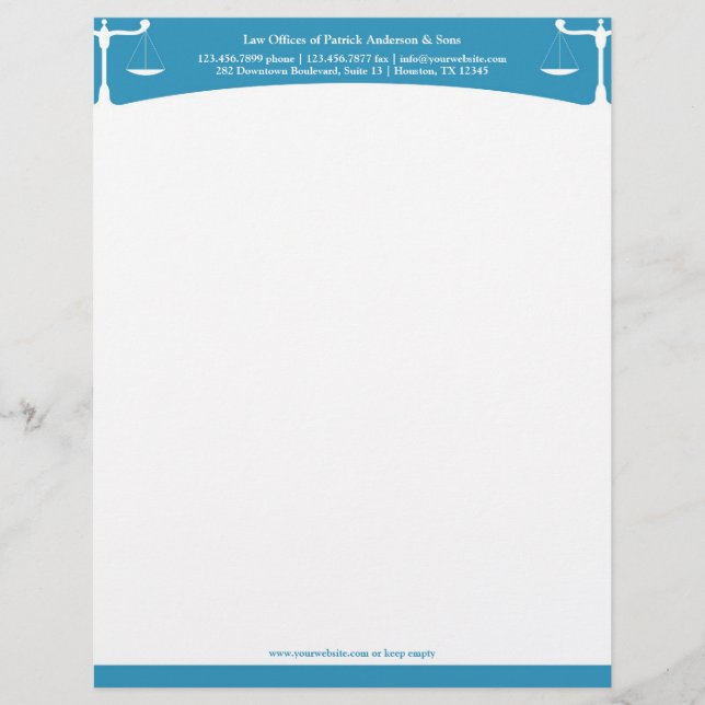 Papel Timbrado Lei Letterhead (Frente)