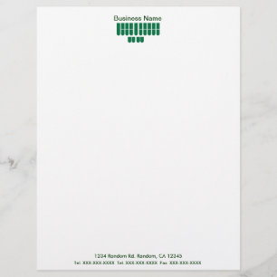 Papel Timbrado Letra comercial do Green Color Court