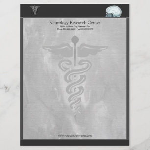 Papel Timbrado Letra Neurologista