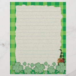 Papel Timbrado Letra Shamrock