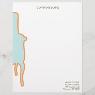 Papel Timbrado Letreiro de Caça-Armada Francês