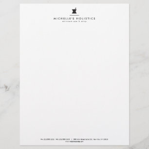 Papel Timbrado Letterhead Clássica da Medicina Holística Clássica